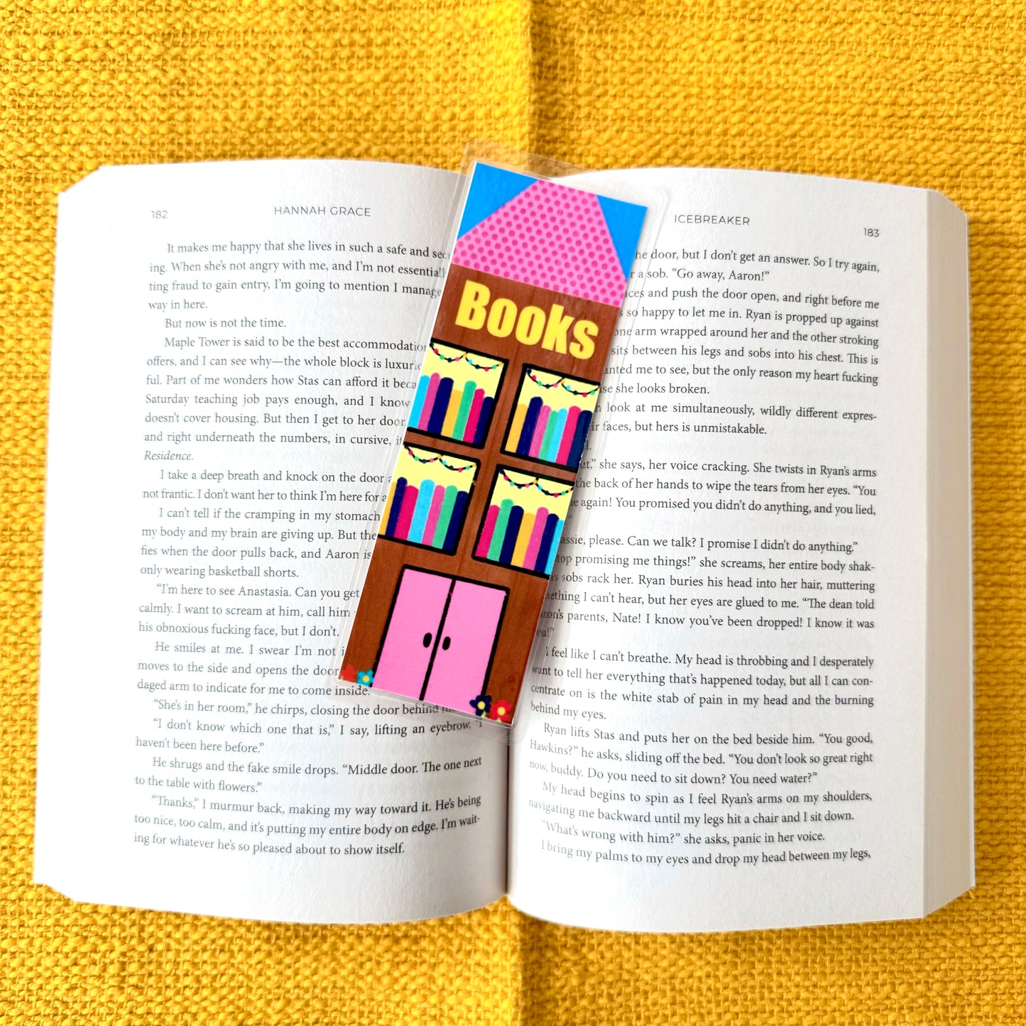 Polka Dot Bookstore Bookmark